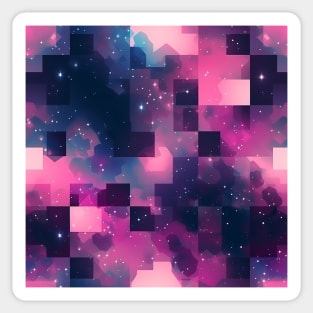 Boundless Space - Infinite Space Seamless Pattern Sticker